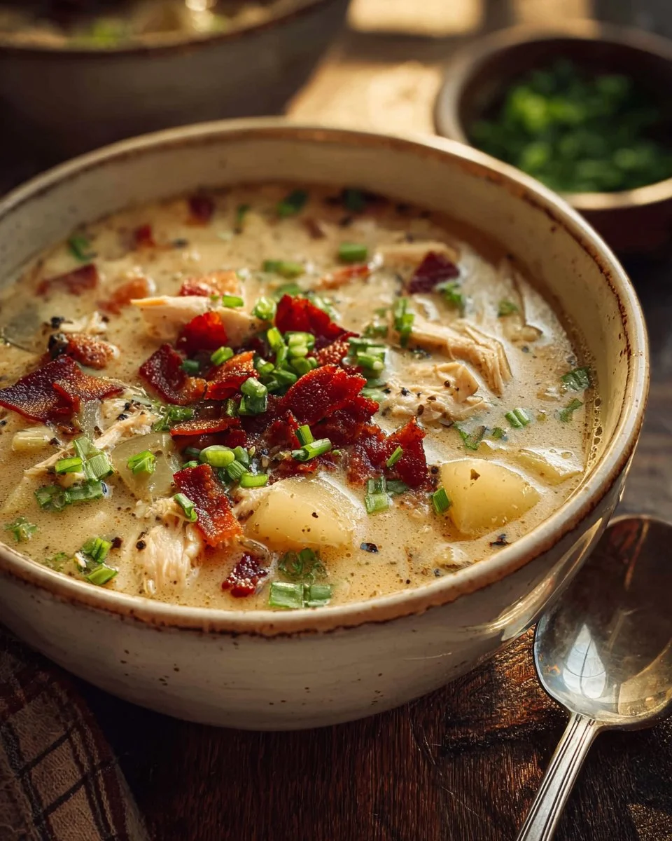 Chicken Bacon Potato Soup