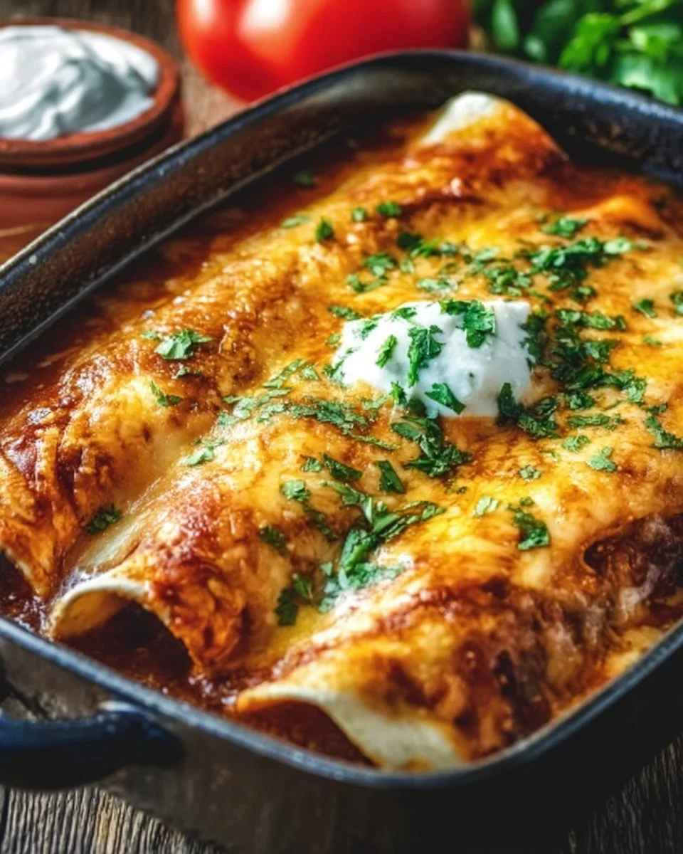 Delicious Chicken Enchiladas
