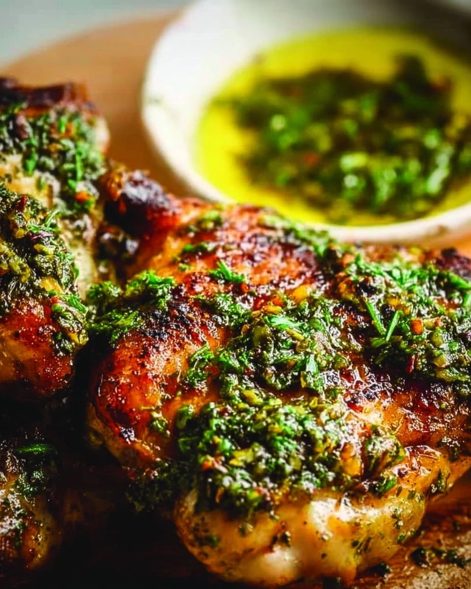 Chimichurri Chicken Thighs