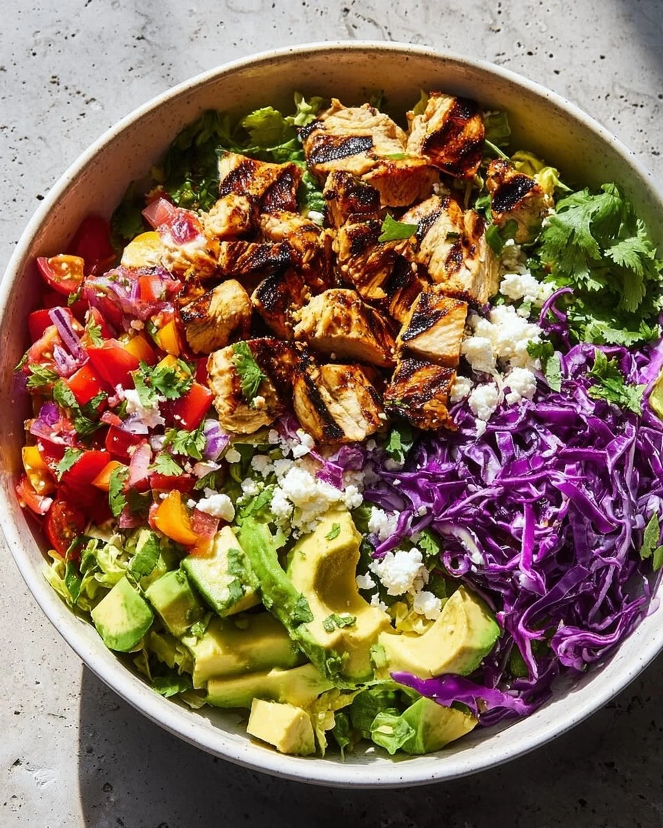 Chipotle Chicken Chopped Salad