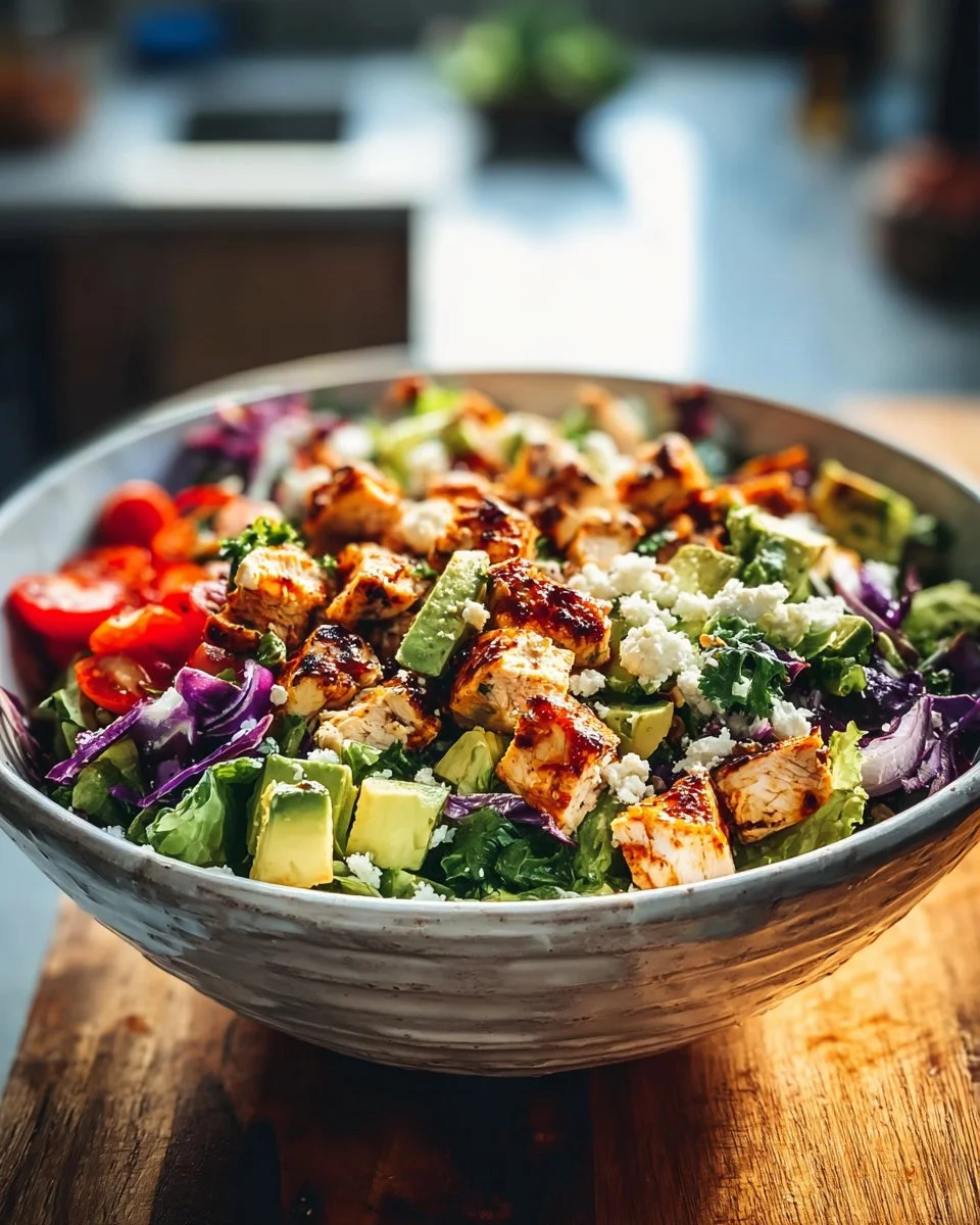 Chipotle Chicken Chopped Salad