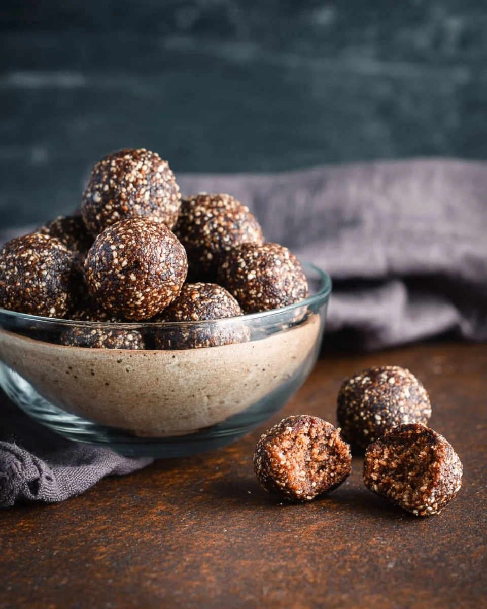 Chocolate Quinoa Bliss Balls
