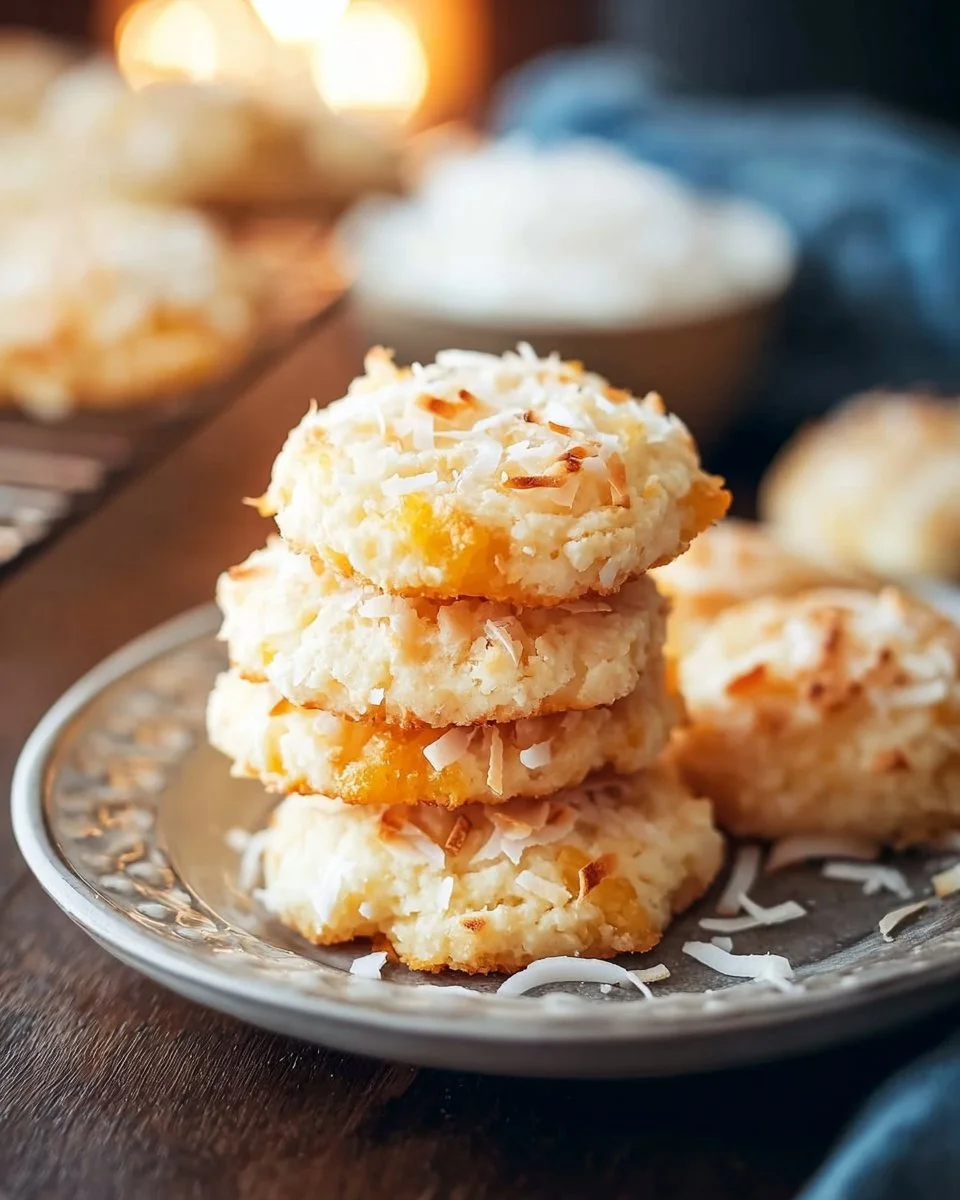 Coconut Pineapple Cookies