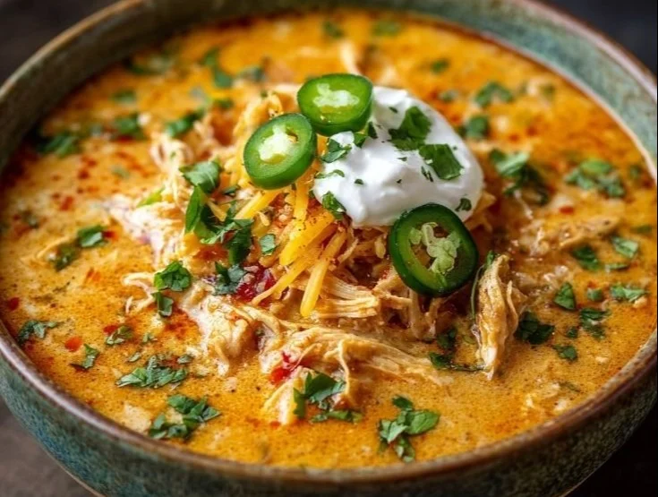 Creamy Chicken Enchilada Soup