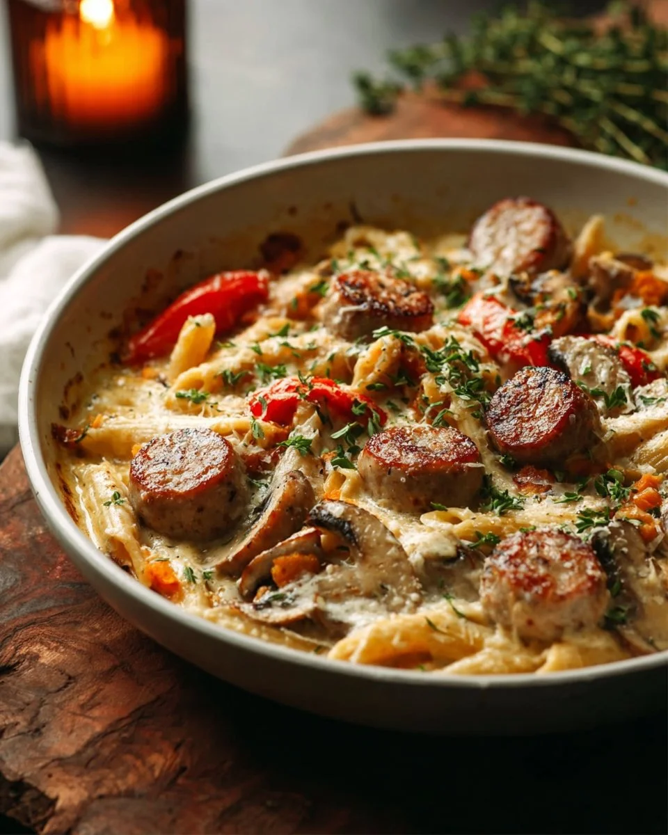 Creamy Sausage Skillet Dinner