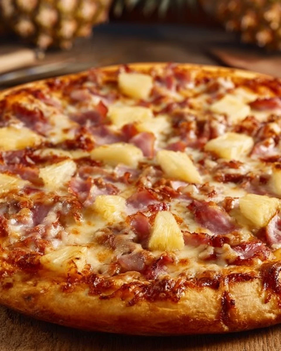 Easy Hawaiian Pizza
