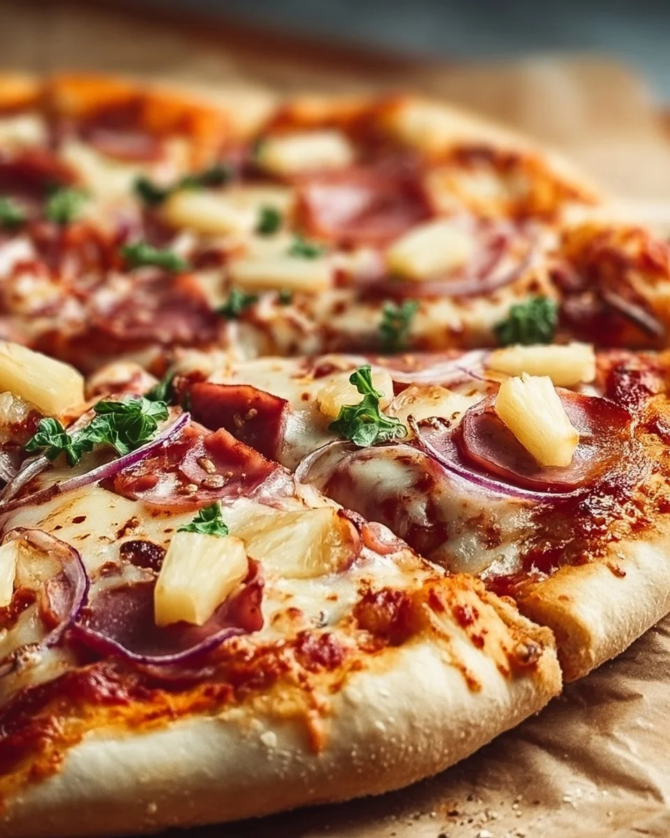 Easy Hawaiian Pizza