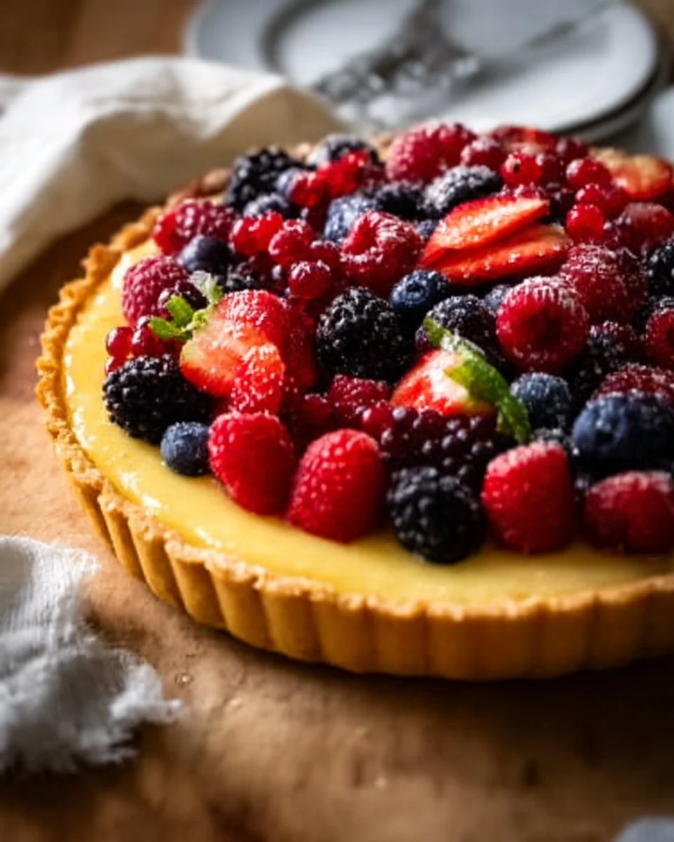 Fruit Custard Tart