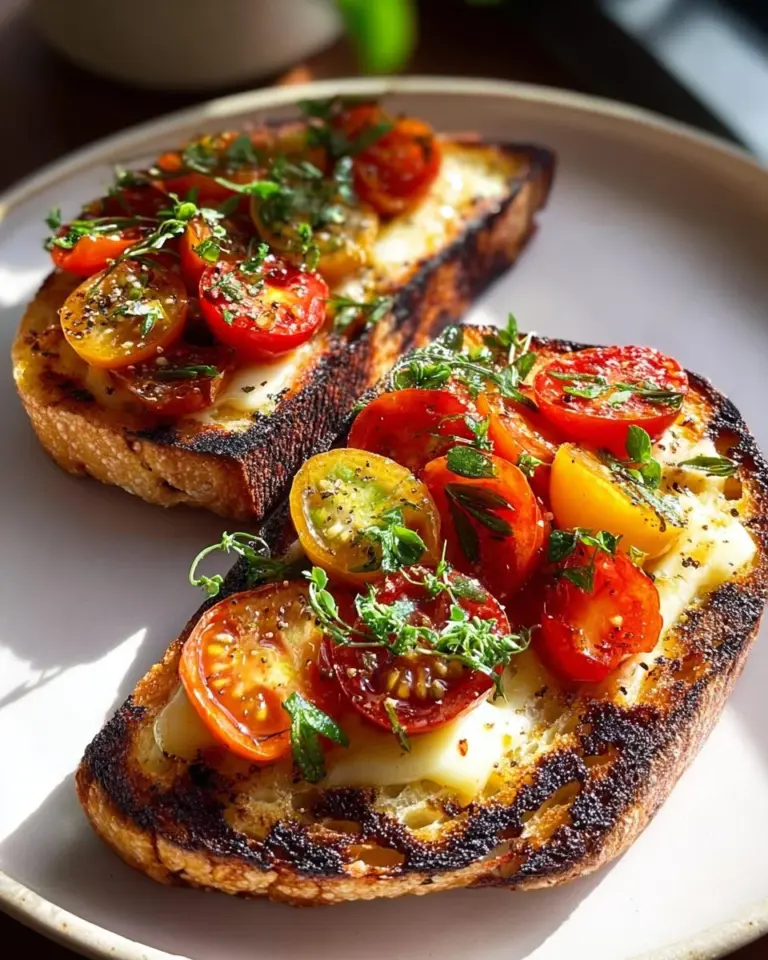 Grilled halloumi sandwiches with fresh vegetables and herbs
