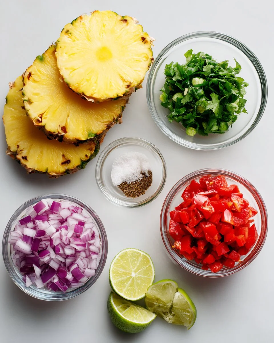 Grilled Pineapple Salsa