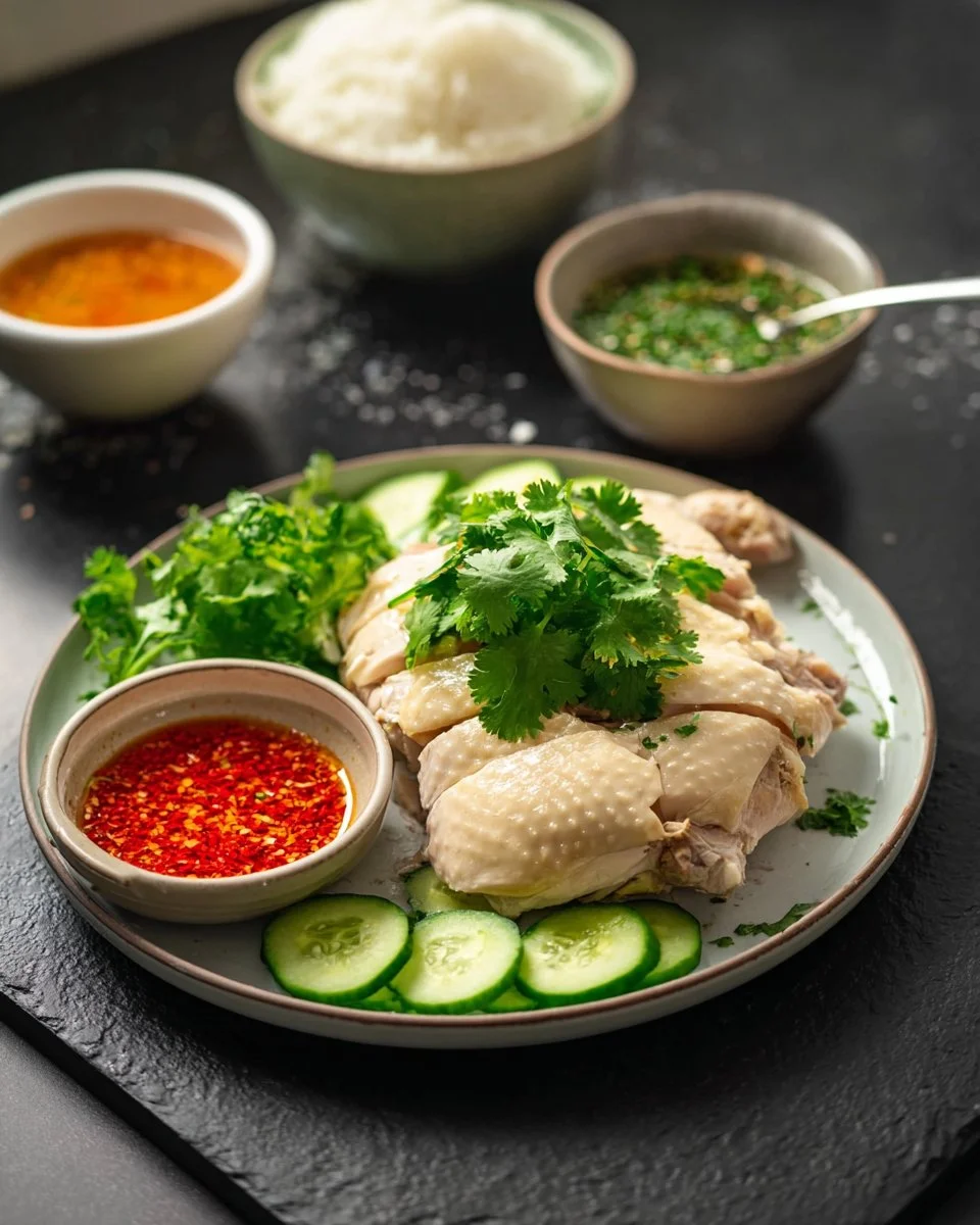 Hainanese Chicken Rice