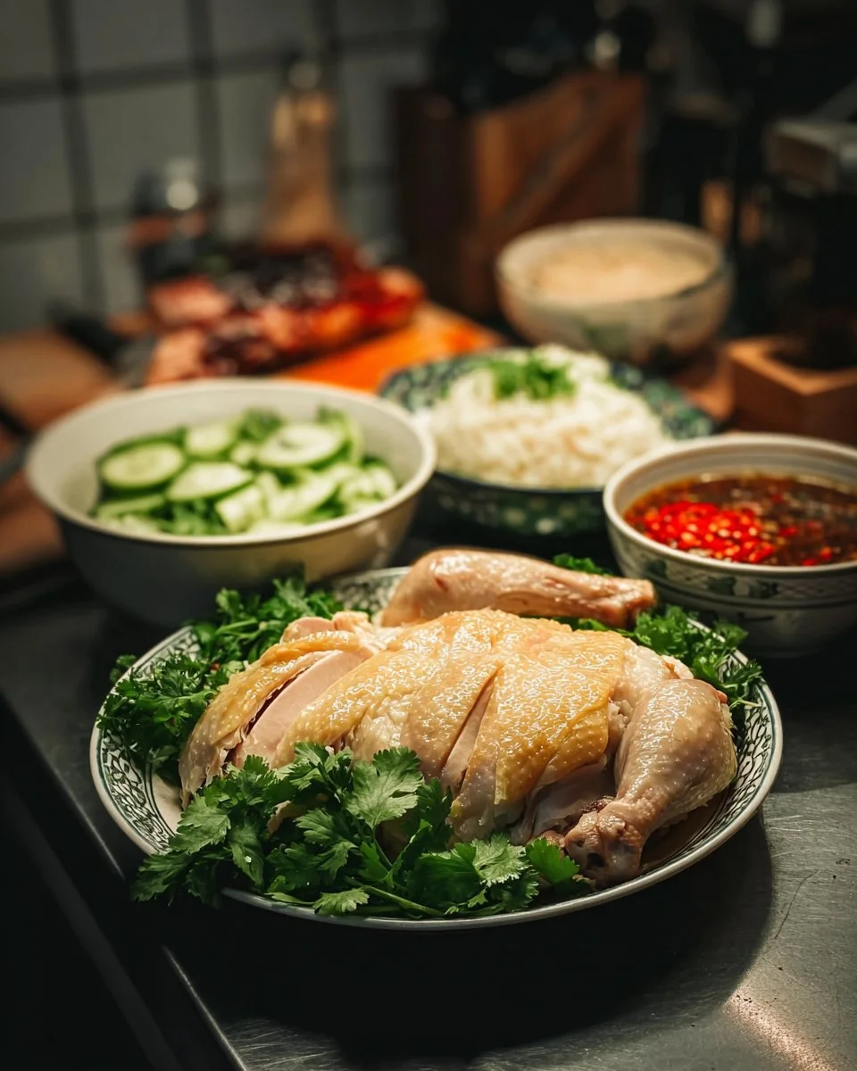 Hainanese Chicken Rice