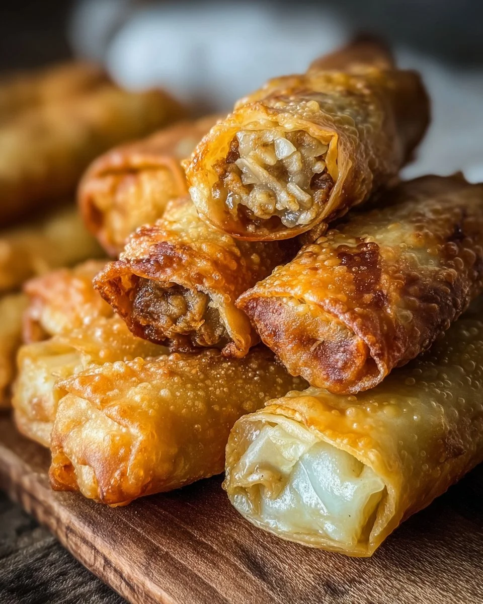 Crispy Golden Brown Egg Rolls