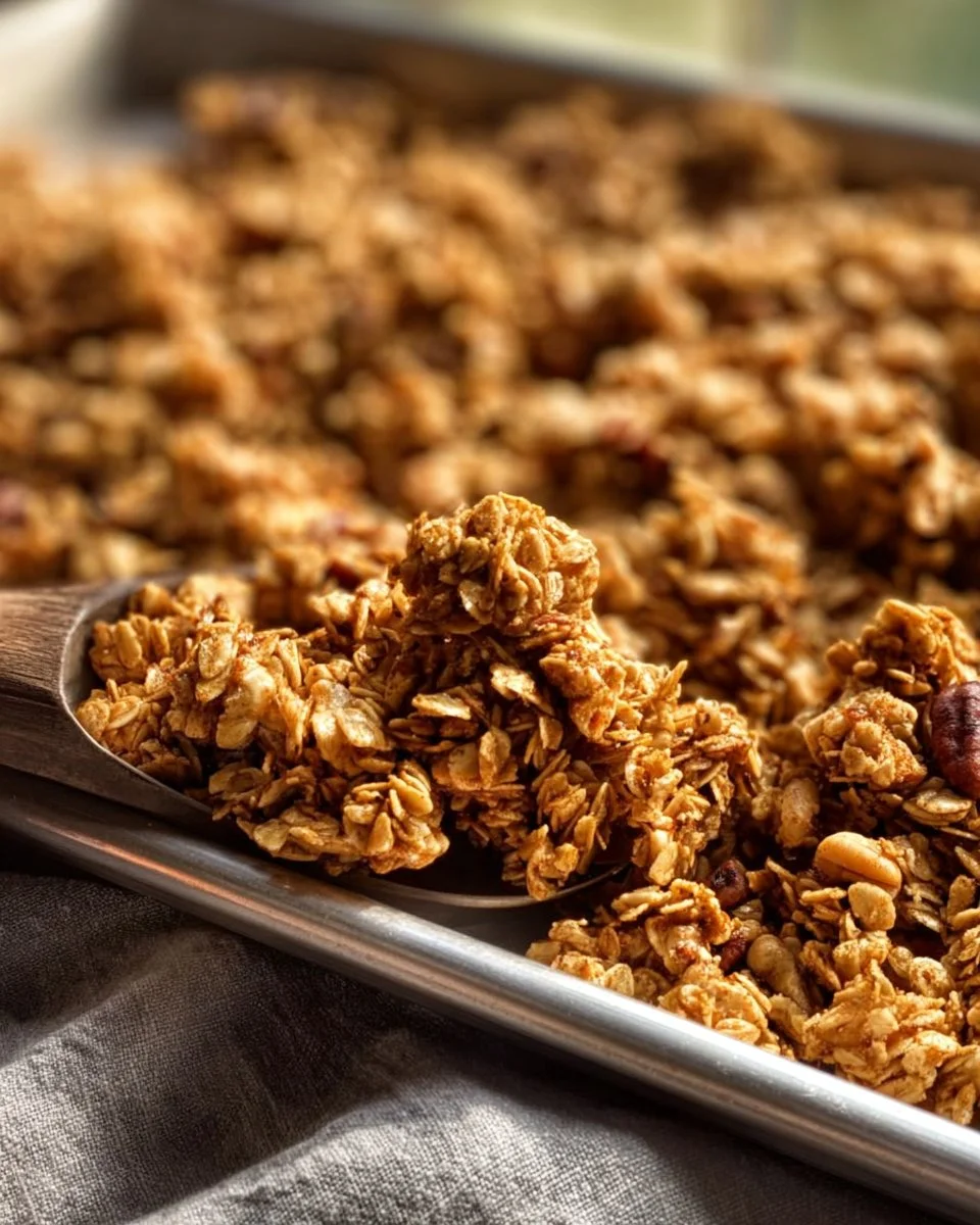 Homemade Peanut Butter Granola