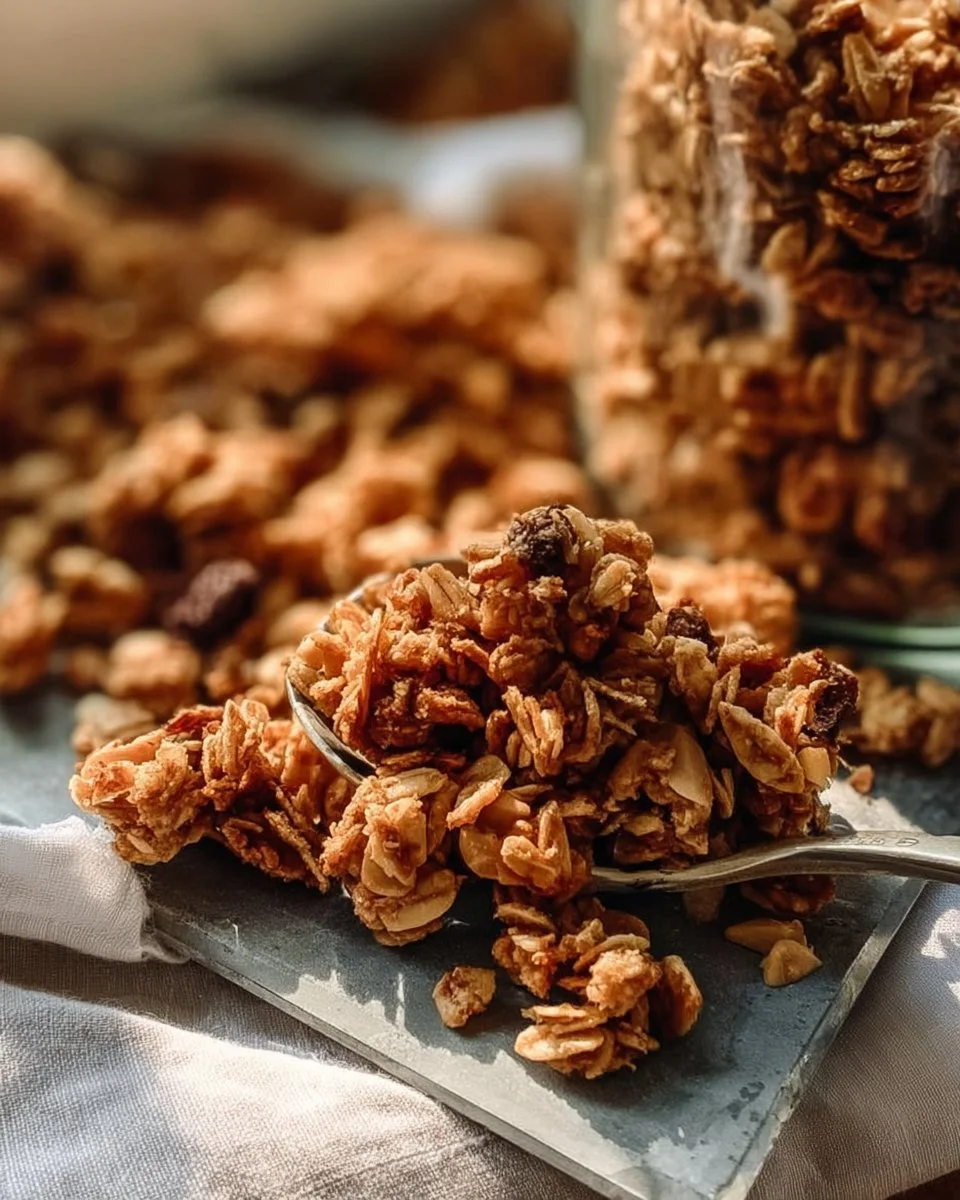 Homemade Peanut Butter Granola