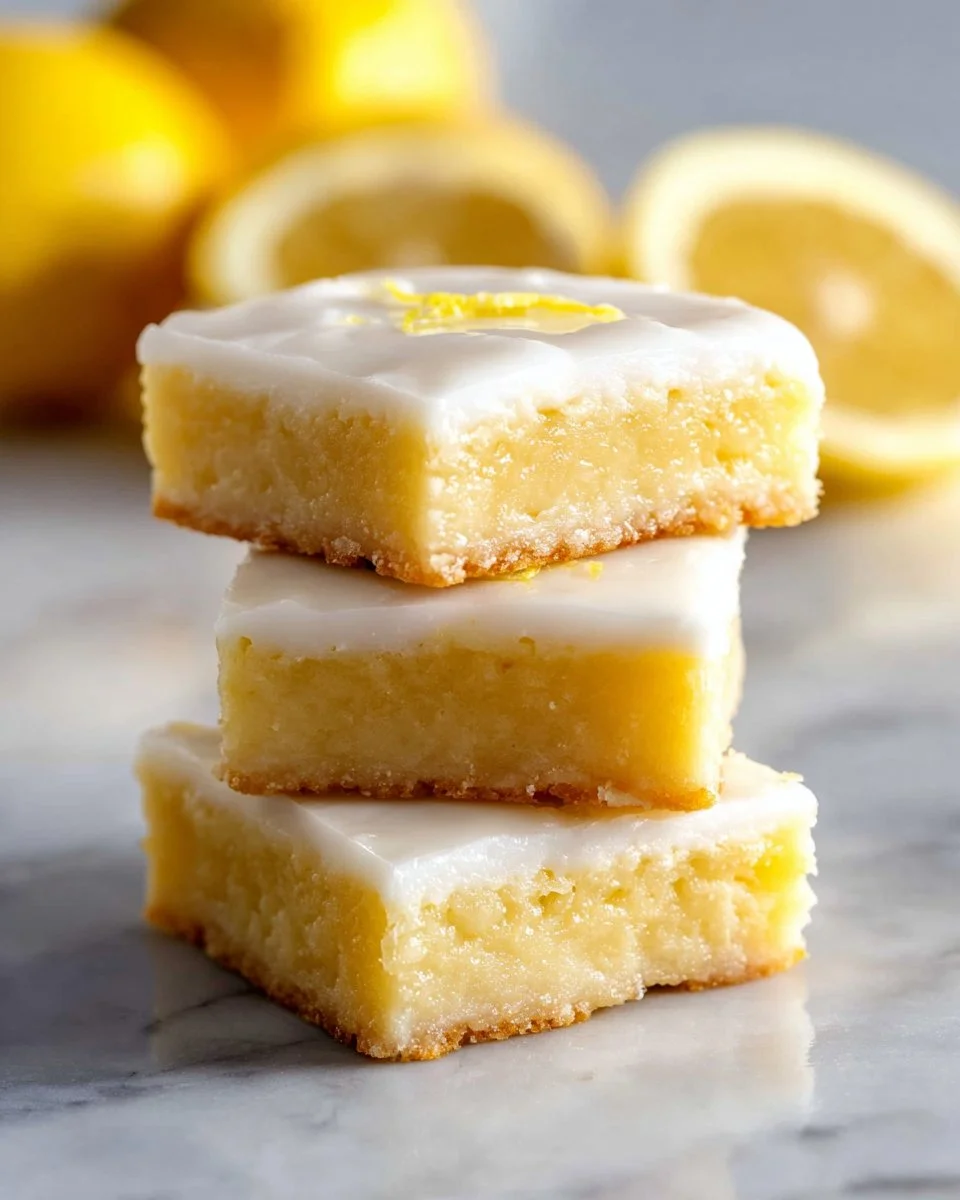 Lemon Brownies