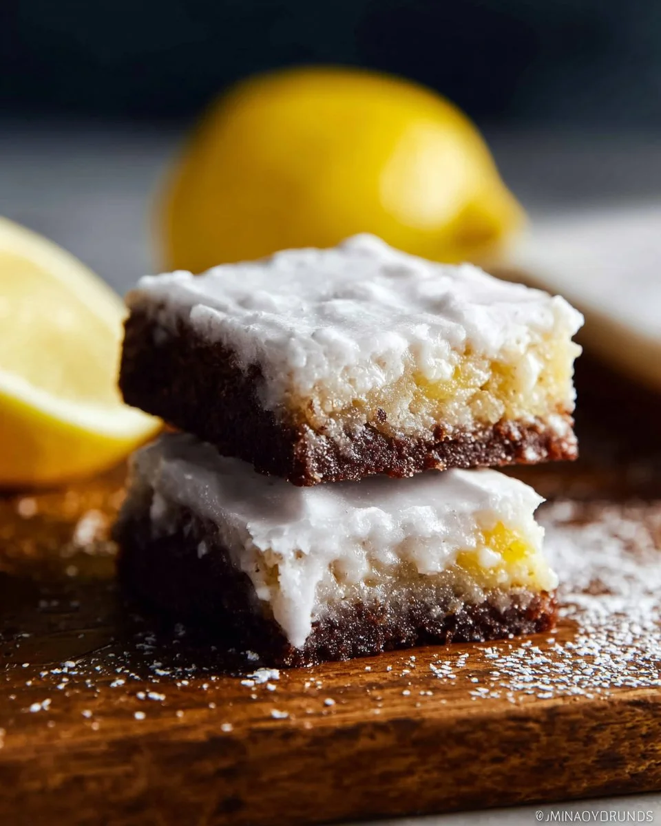 Lemon Brownies