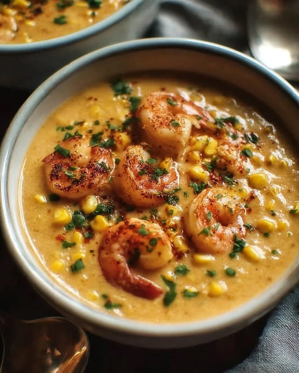 Louisiana Shrimp and Corn Bisque Recipe - Creamy & Delicious