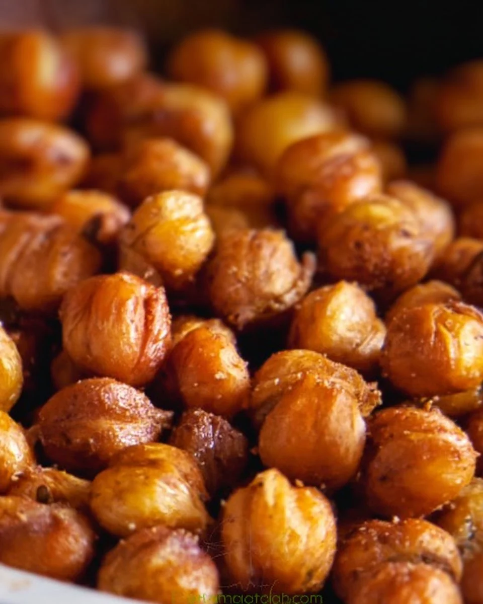Maple Cinnamon Roasted Chickpeas: A Crunchy, Healthy Snack