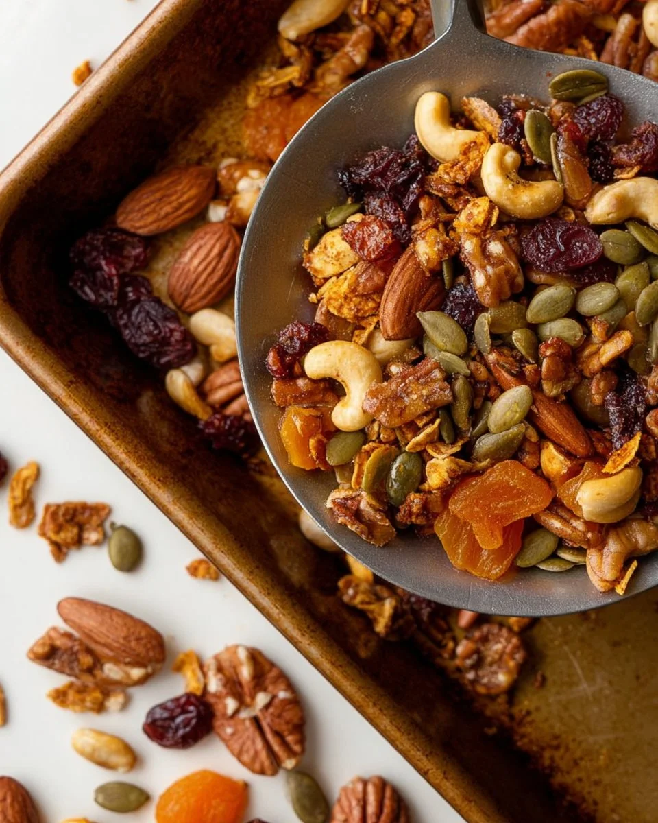 Maple Pumpkin Fall Harvest Trail Mix | Trail Mix Recipe
