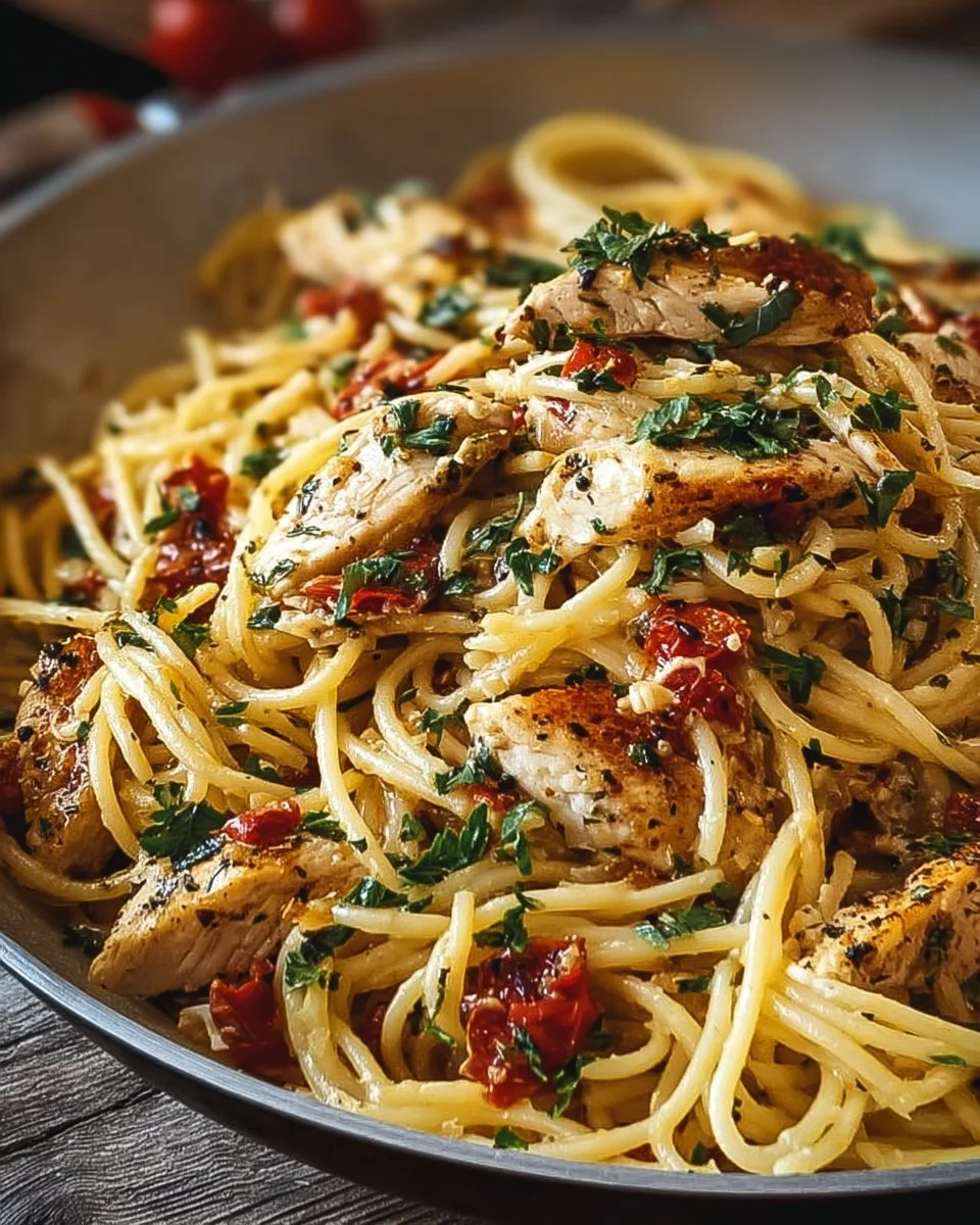 Monterey Chicken Spaghetti