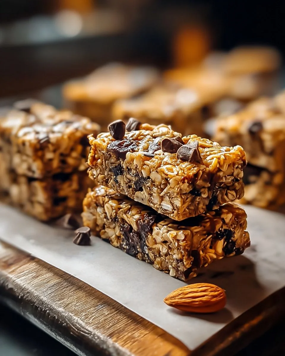 Easy No Bake Granola Bars