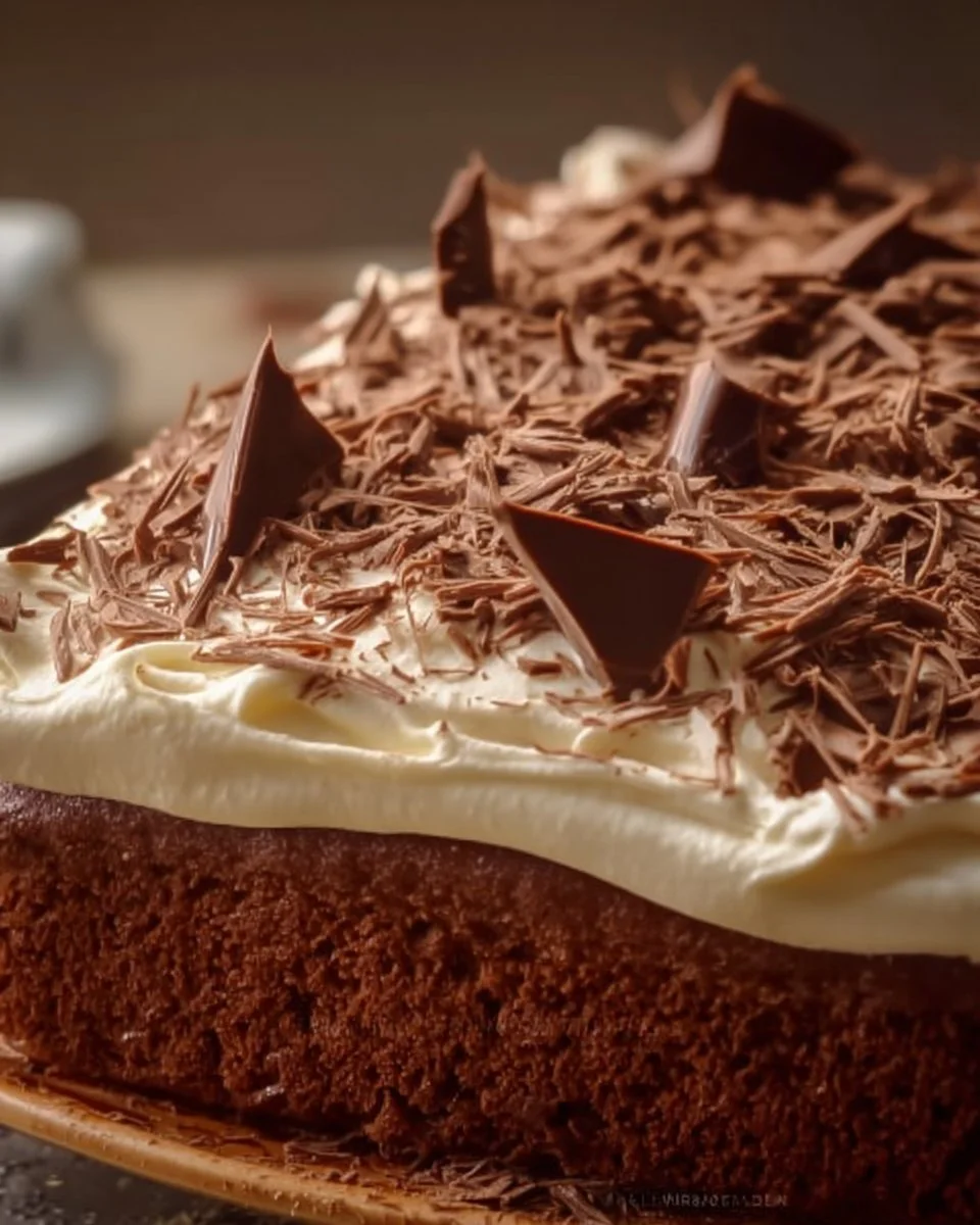 Nutella Three Milks Cake