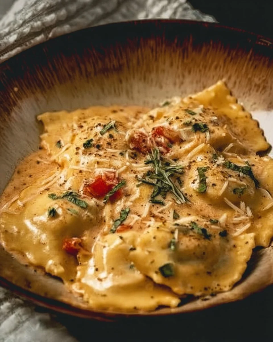 Olive Garden Portobello Ravioli