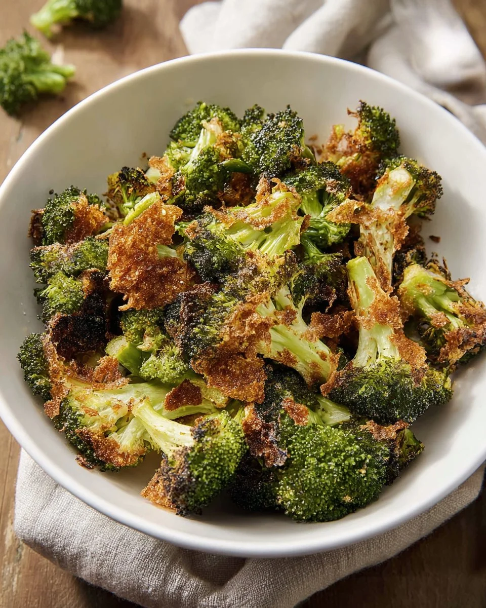 Parmesan Crusted Broccoli
