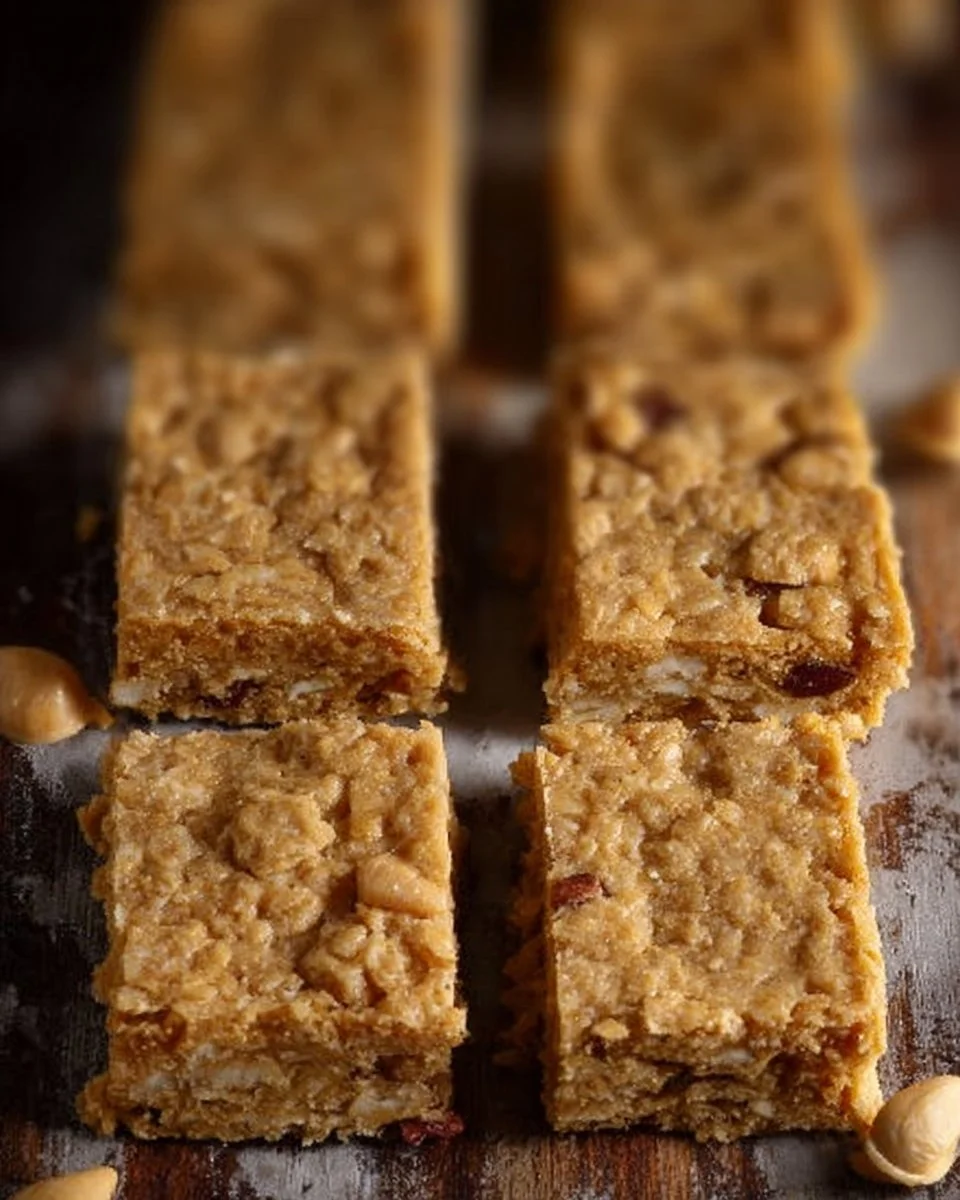 Peanut Butter Oat Bars
