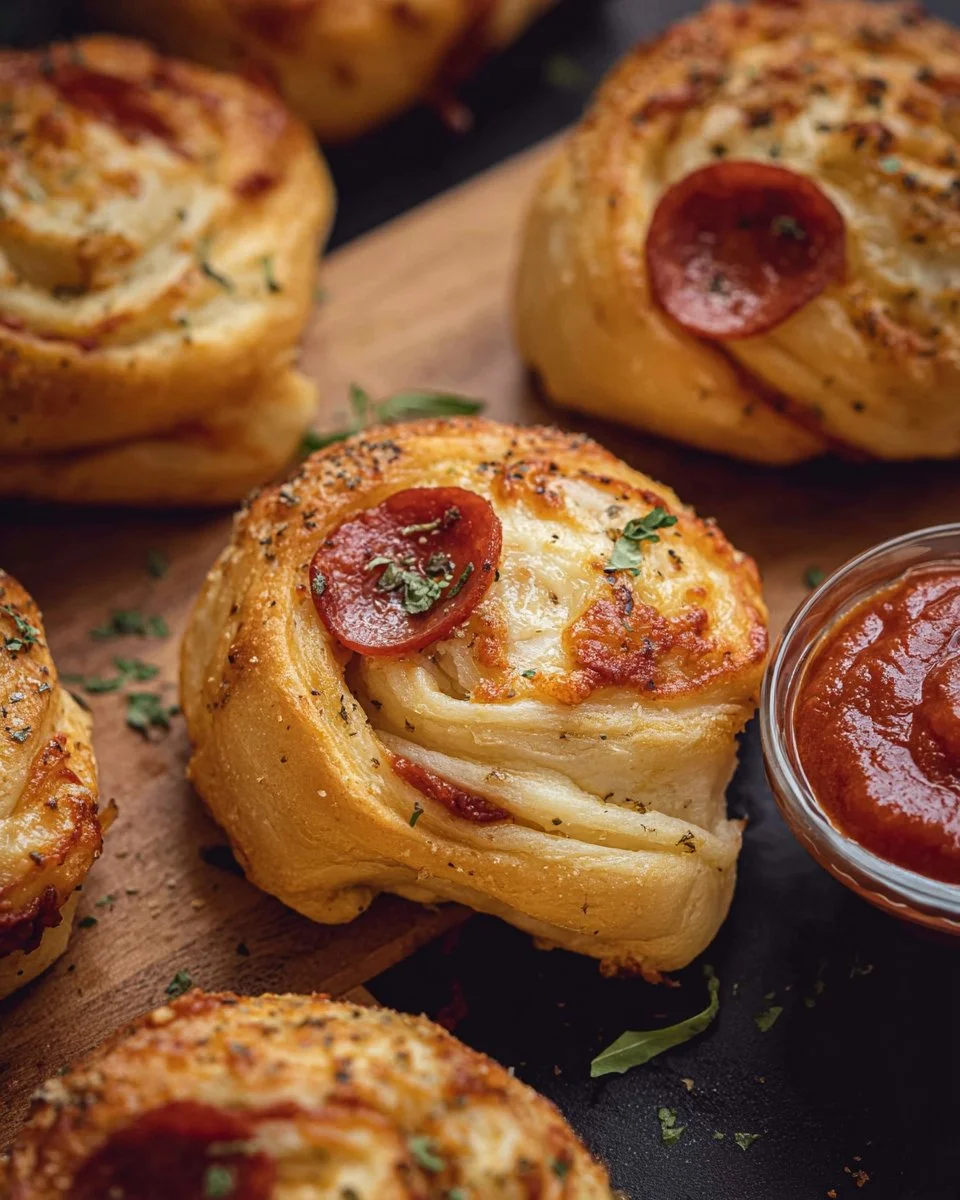 Pepperoni Cheese Rolls