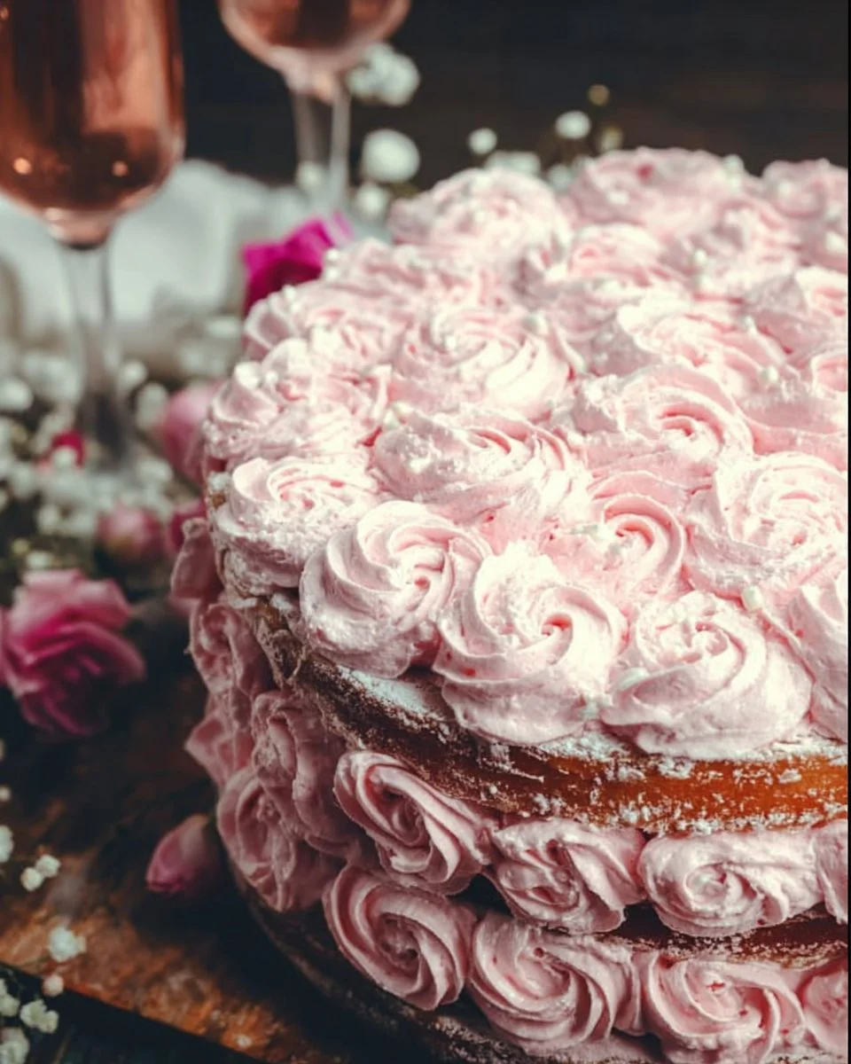 Pink Champagne Cake