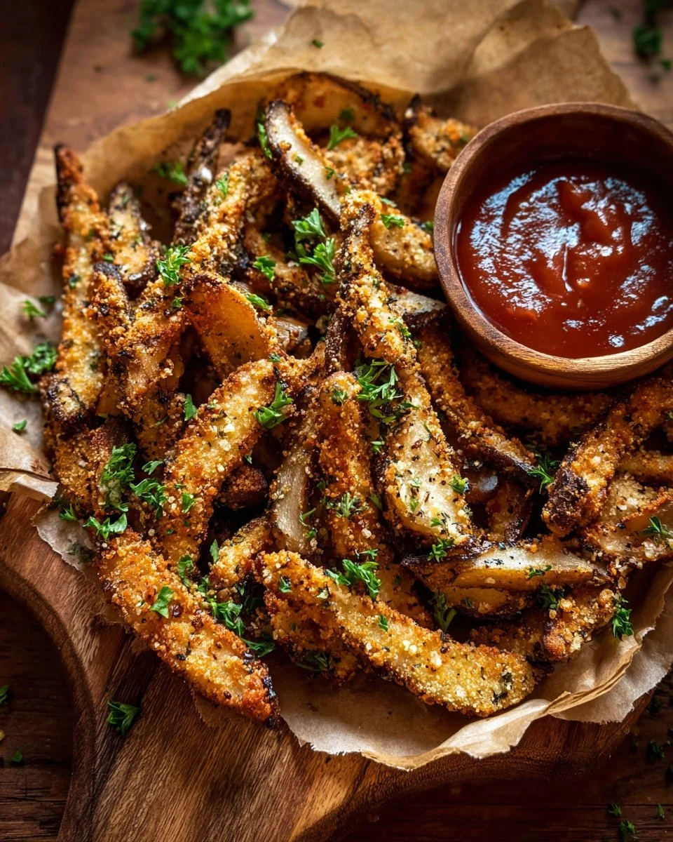 Portobello Mushroom Fries