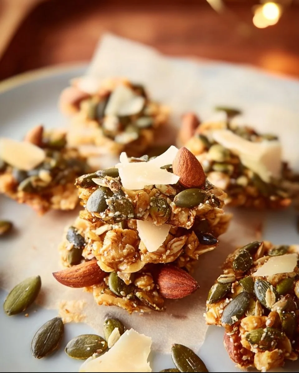 Pumpkin Seed and Coconut Clusters