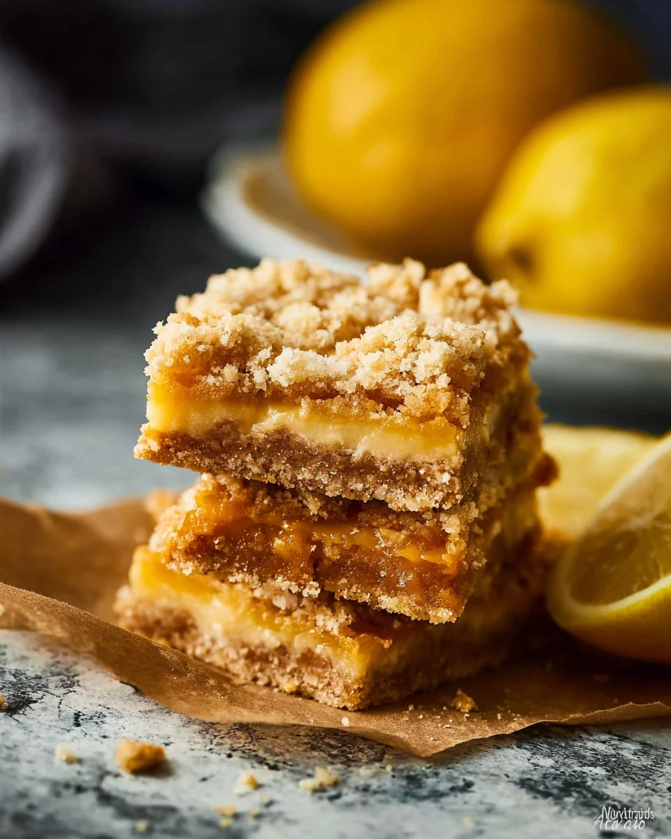 Refreshing Lemon Bars with Soda Cracker Crust