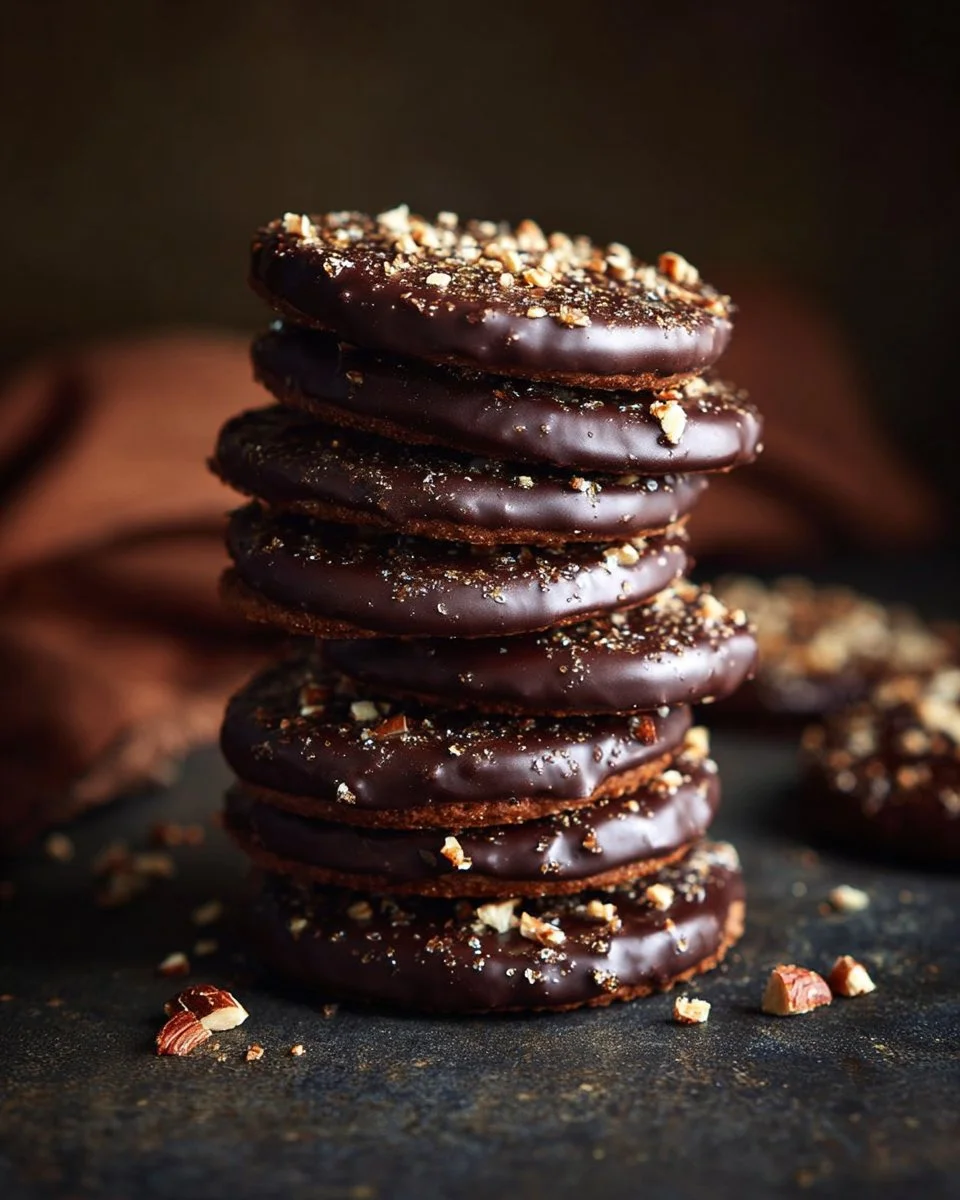 Homemade Schokoladen-Quinoa-Bark with rich chocolate and crunch quinoa
