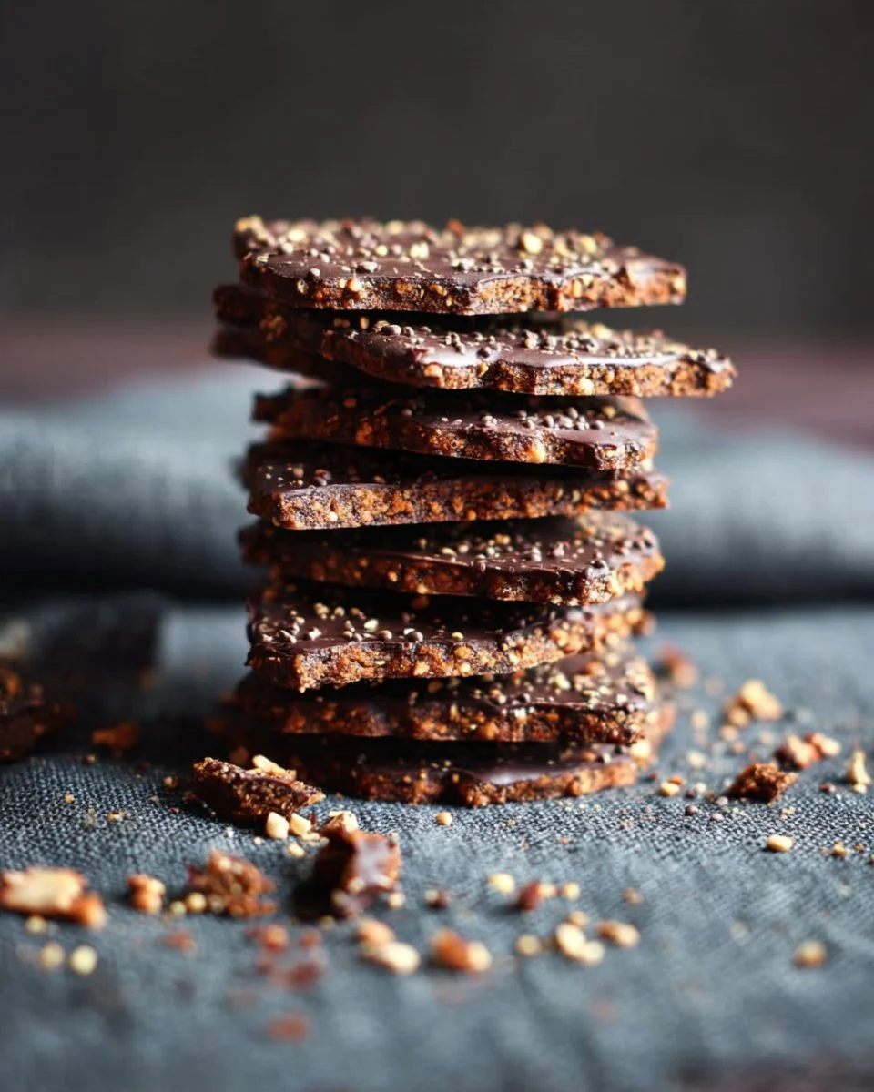 Schokoladen-Quinoa-Bark