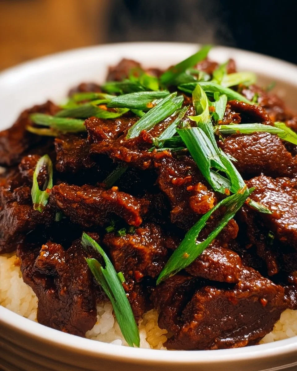 Slow Cooker Mongolian Beef