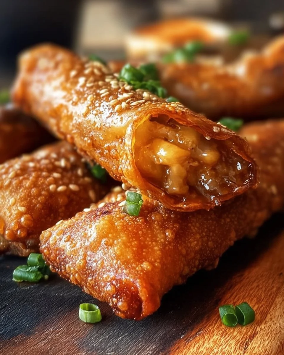 Southern-Inspired Crispy Egg Rolls