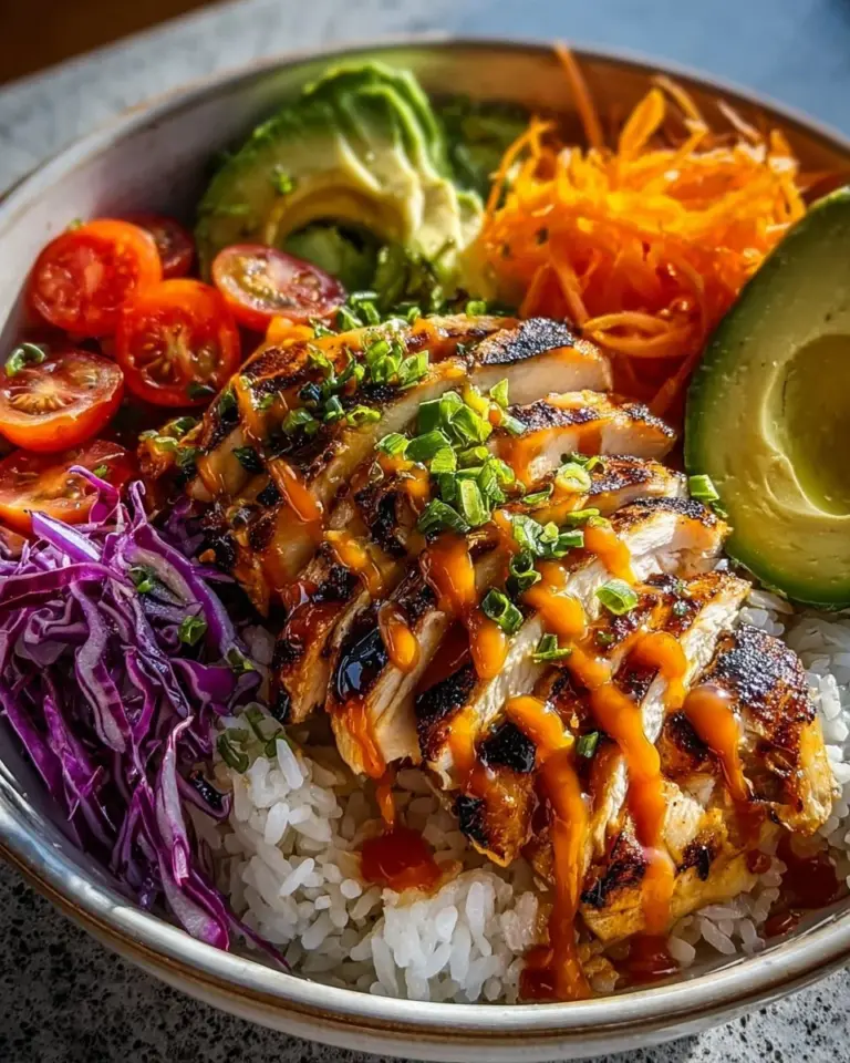 Delicious Spicy Maple Chicken served with fluffy Coconut Rice