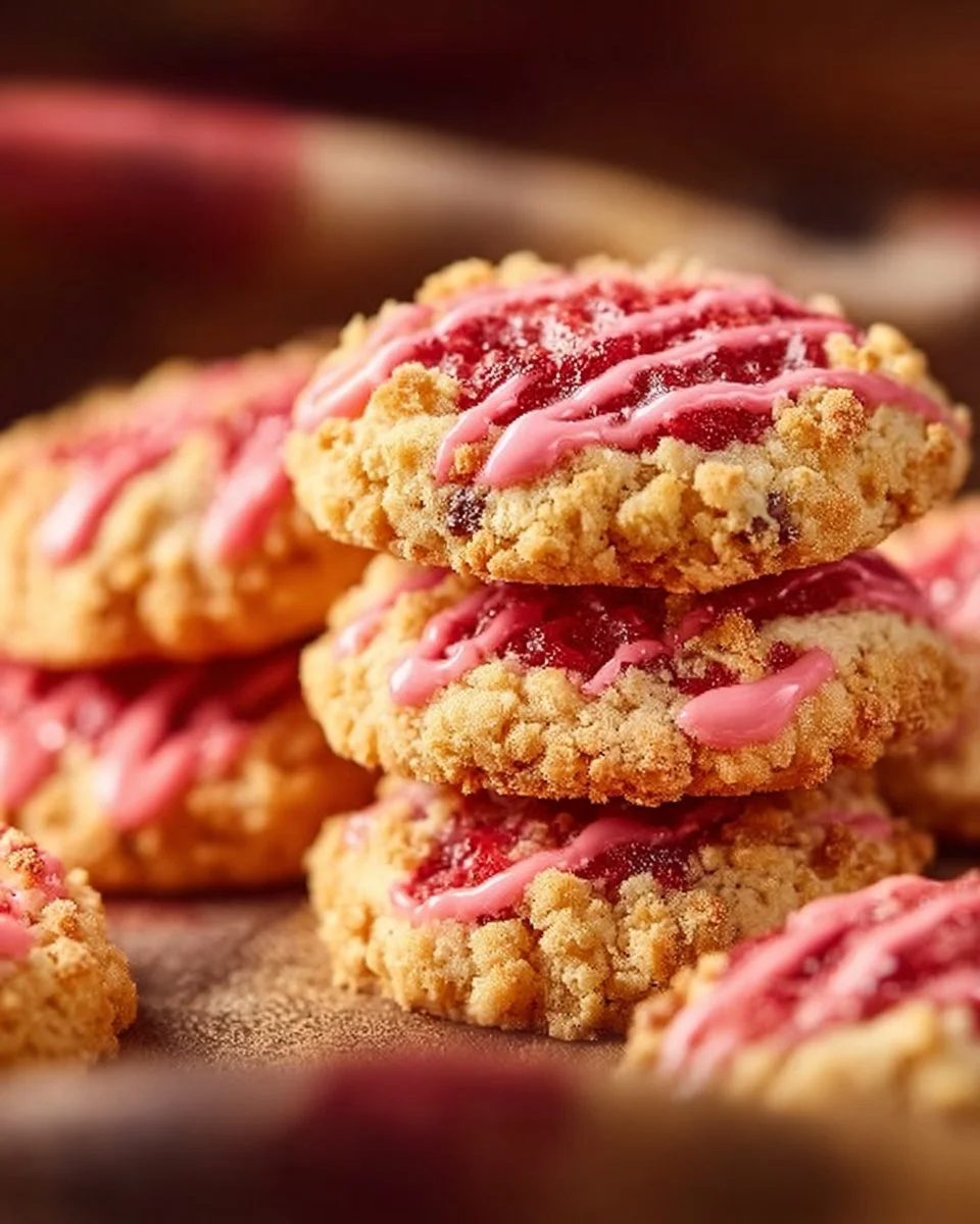 Strawberry Crunch Cookies