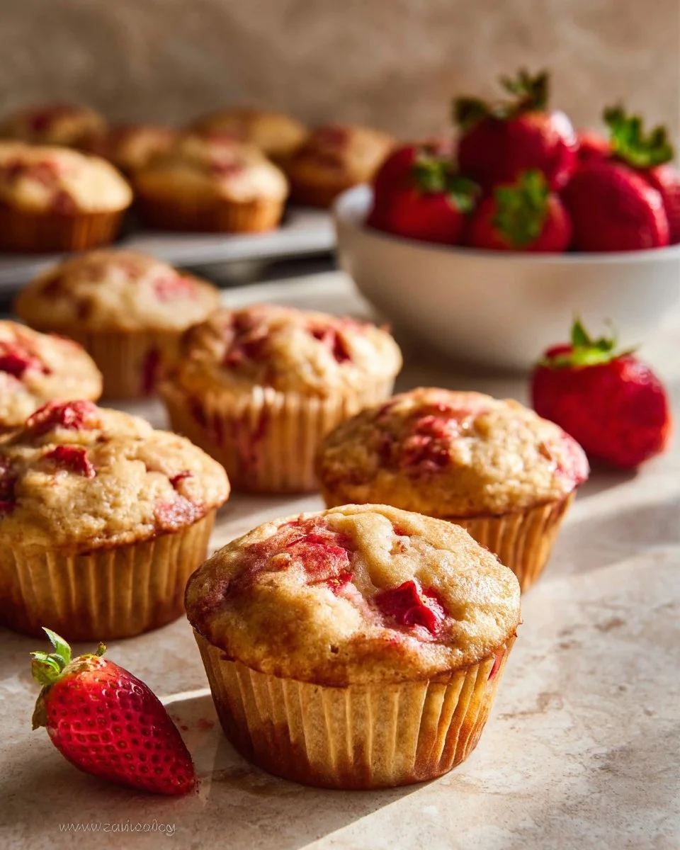 Strawberry Muffins