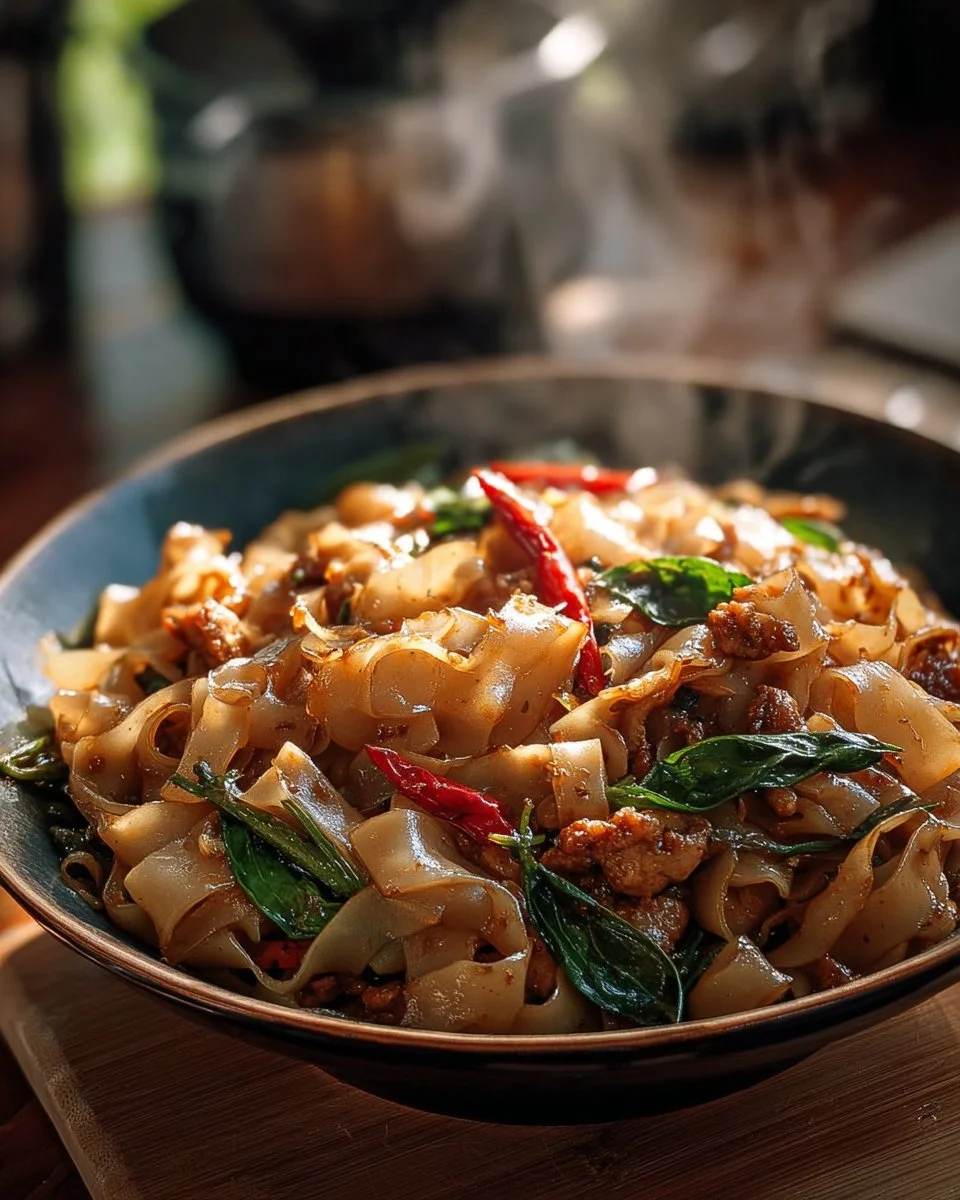 Street Style Thai Drunken Noodles