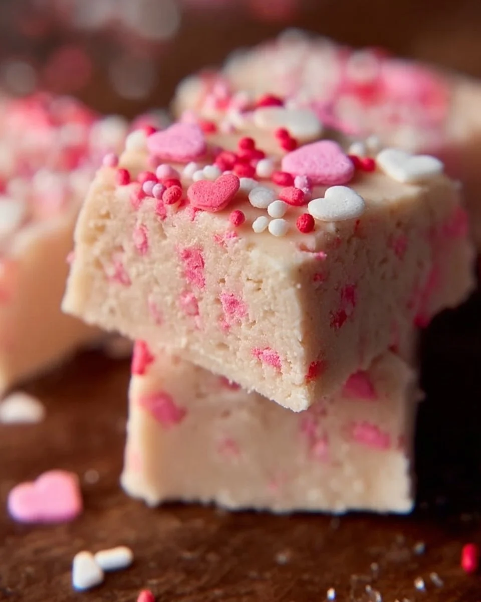Valentine's Day Sugar Cookie Fudge Recipe