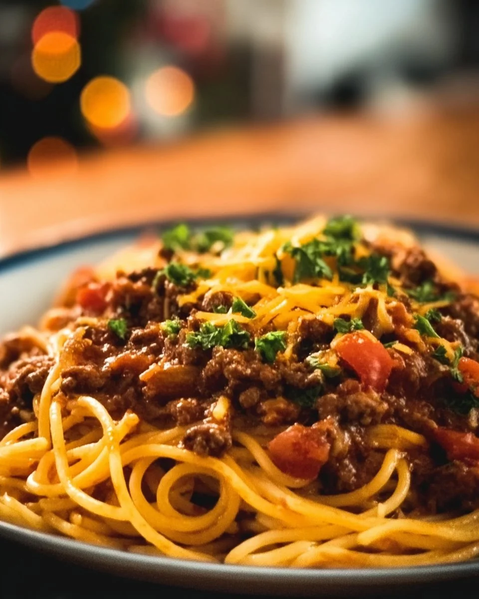 Taco Spaghetti