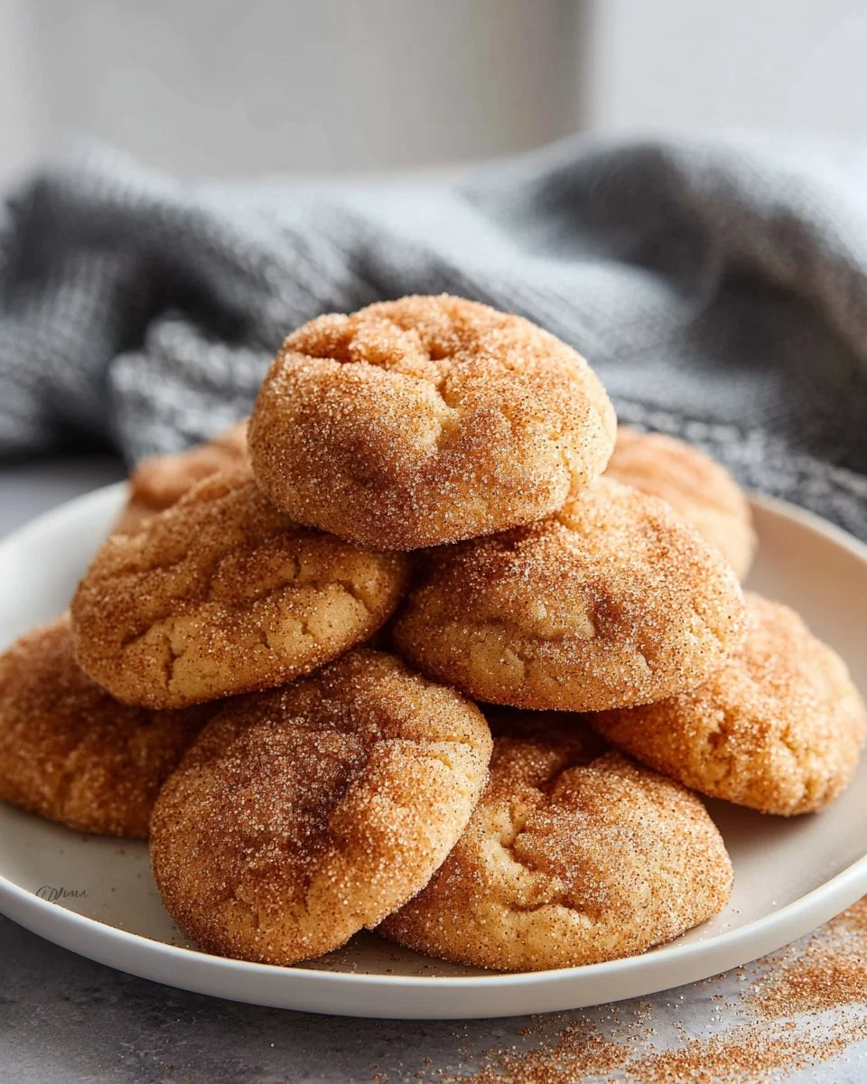 Batch of tempting applesauce cookies on a baking tray