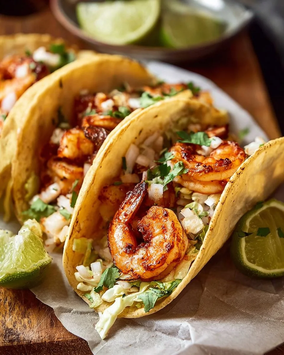 Bobby Flay’s Shrimp Tacos: A Bold and Flavorful Fiesta