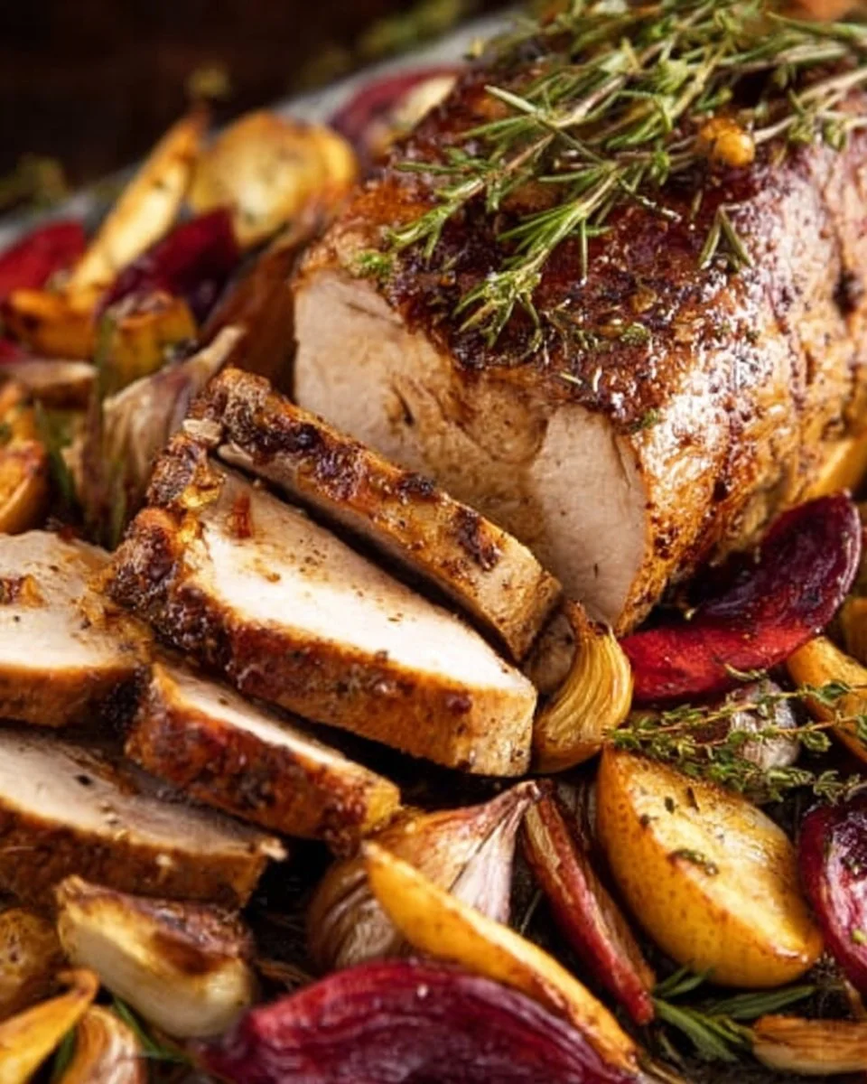 Apple Cider Brined Pork Loin
