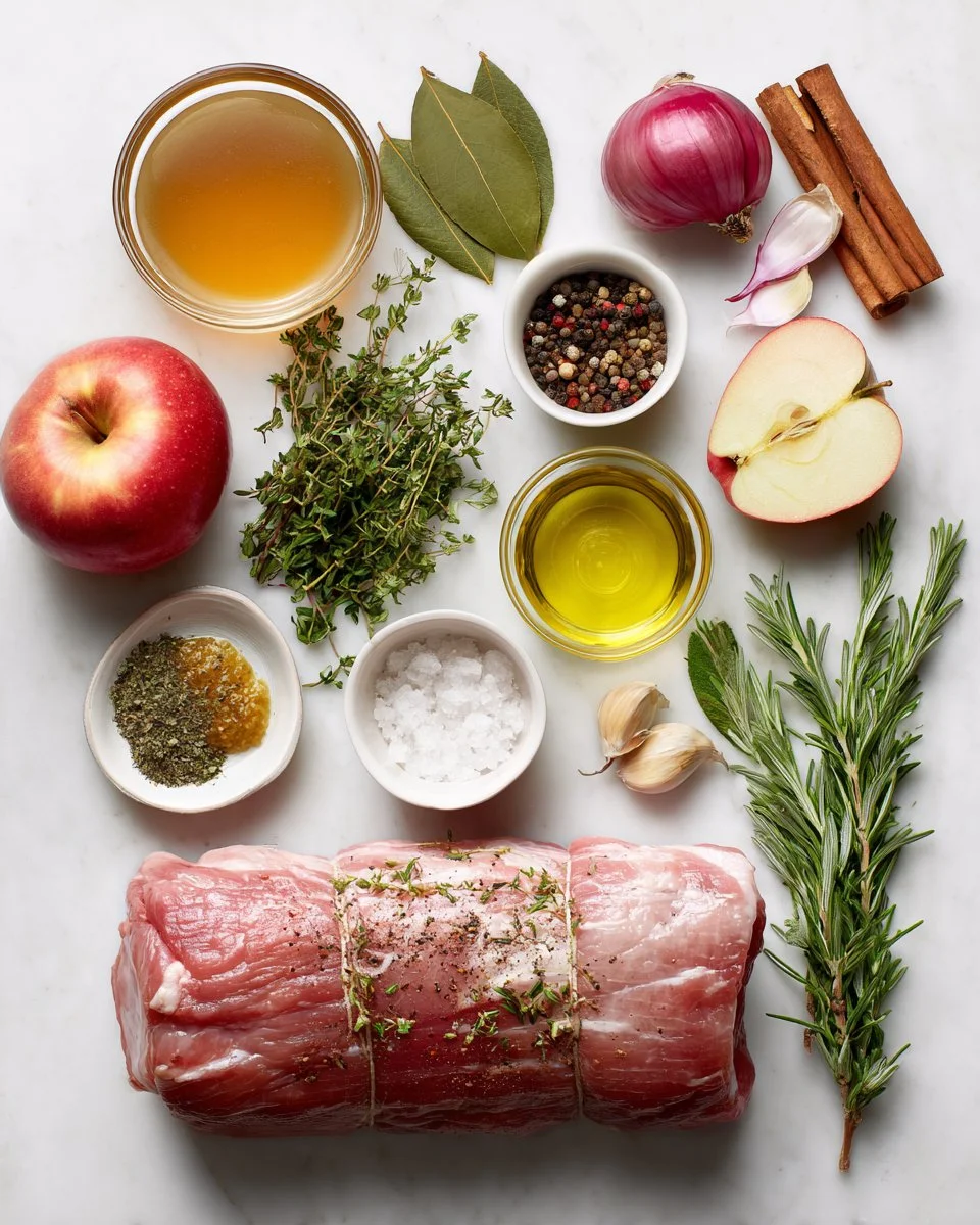Apple Cider Brined Pork Loin