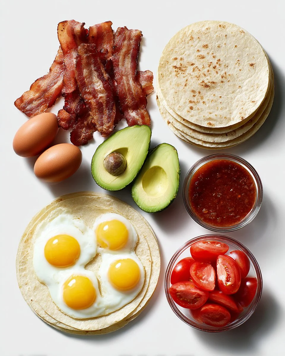 Bacon & Egg Breakfast Tacos